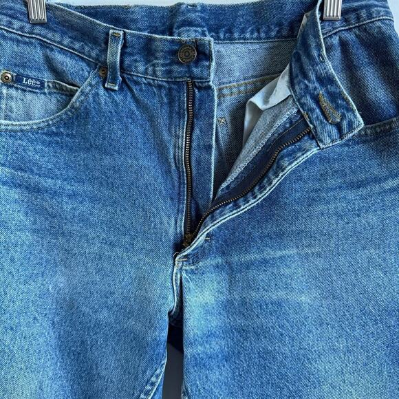 Vintage 90's LEE Straight Leg Medium Wash Jeans - Picture 4 of 5